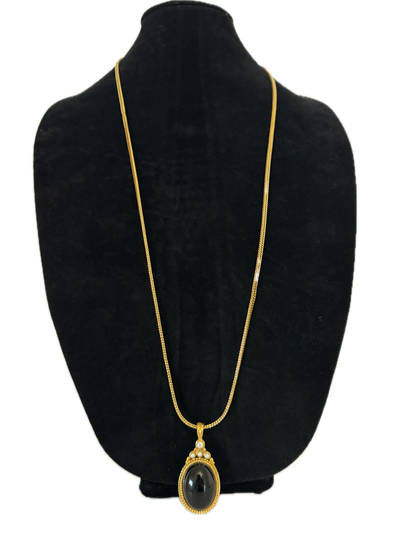 Vintage Necklace - Reversible Pendant