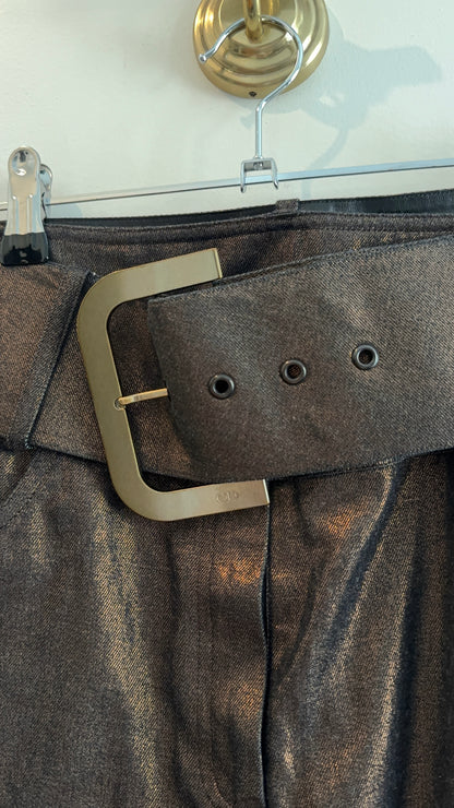 Christian Dior Bronze Pants