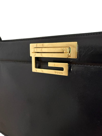 Gucci Black Leather Bag