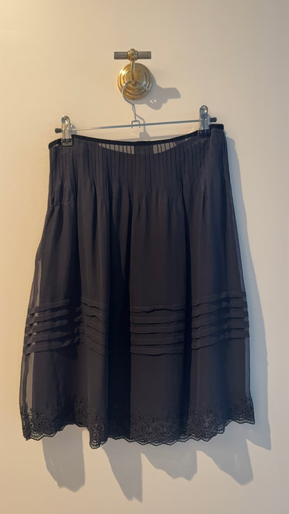 Dolce & Gabbana Sheer Midi Skirt