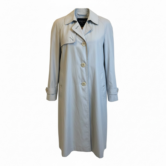 Burberry Baby Blue Trench Coat