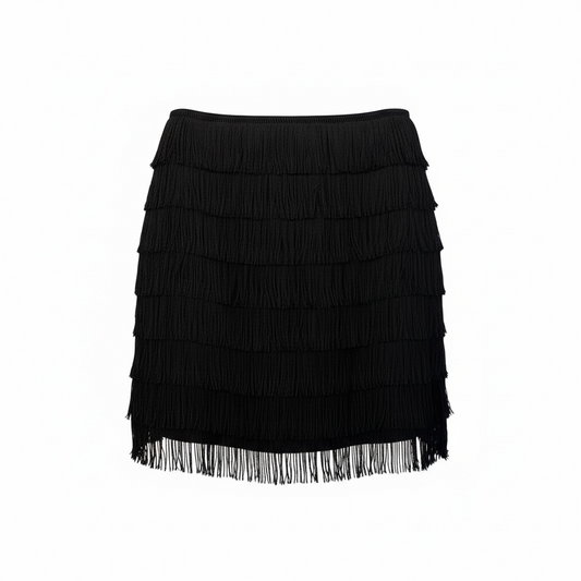 DKNY Fringe Skirt
